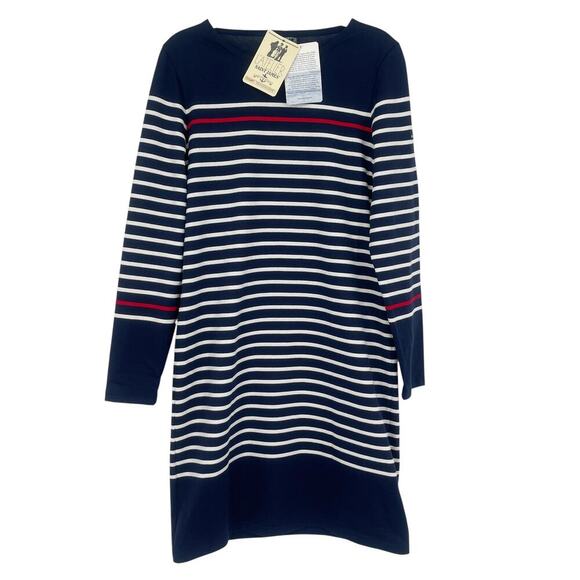 Saint James L’Atelier Frehel Striped Dress Nautical Stripe Size T36 US 4 NEW - Picture 2 of 6